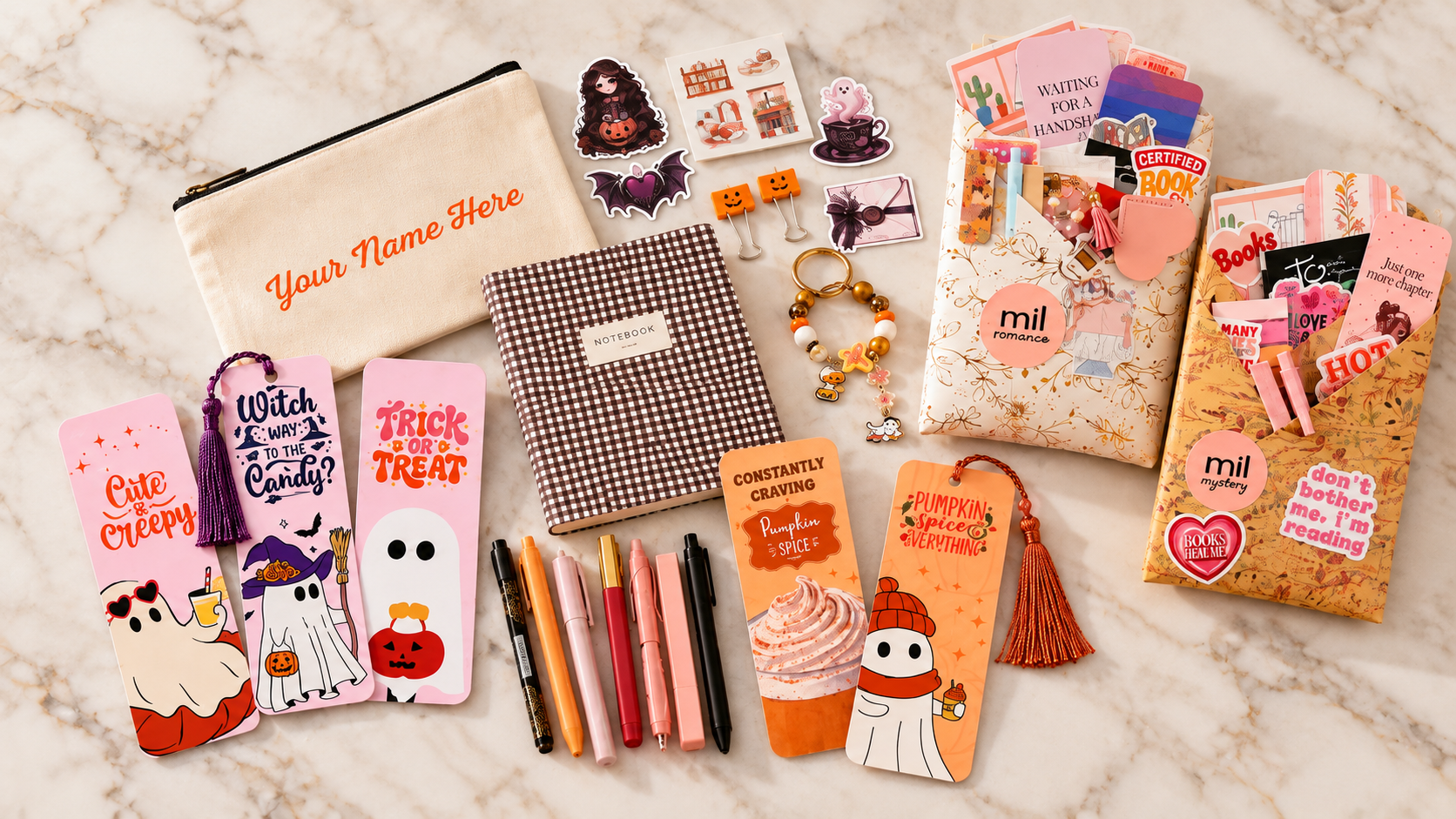 How to Build the Ultimate Boo Basket for a Book Lover – Mildly ...