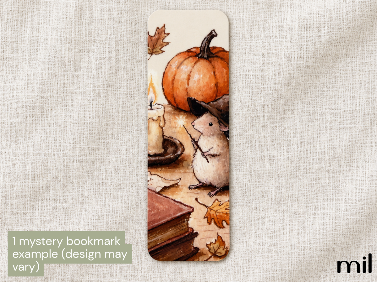 Mystery Halloween Bookmarks Bundle