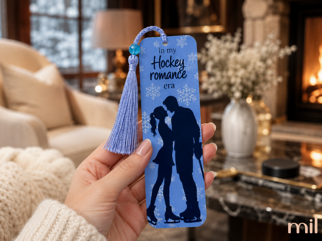 Hockey Romance Themed Bookmarks