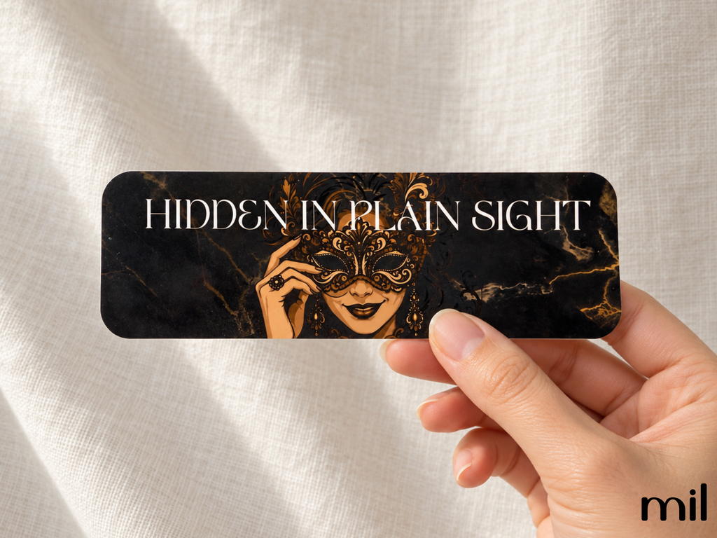 Masquerade Ball Romantic Trope Bookmark Set