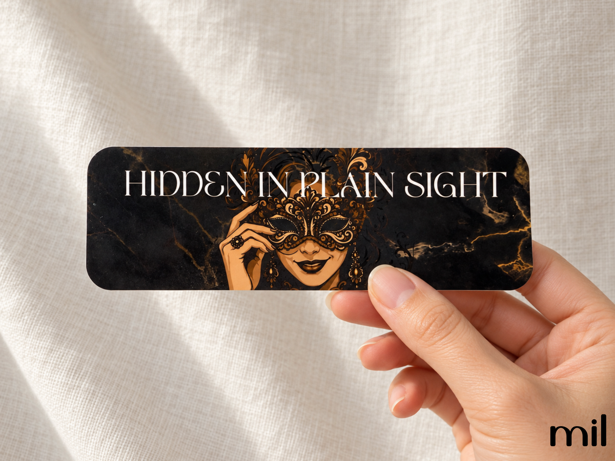 Masquerade Ball Romantic Trope Bookmark Set