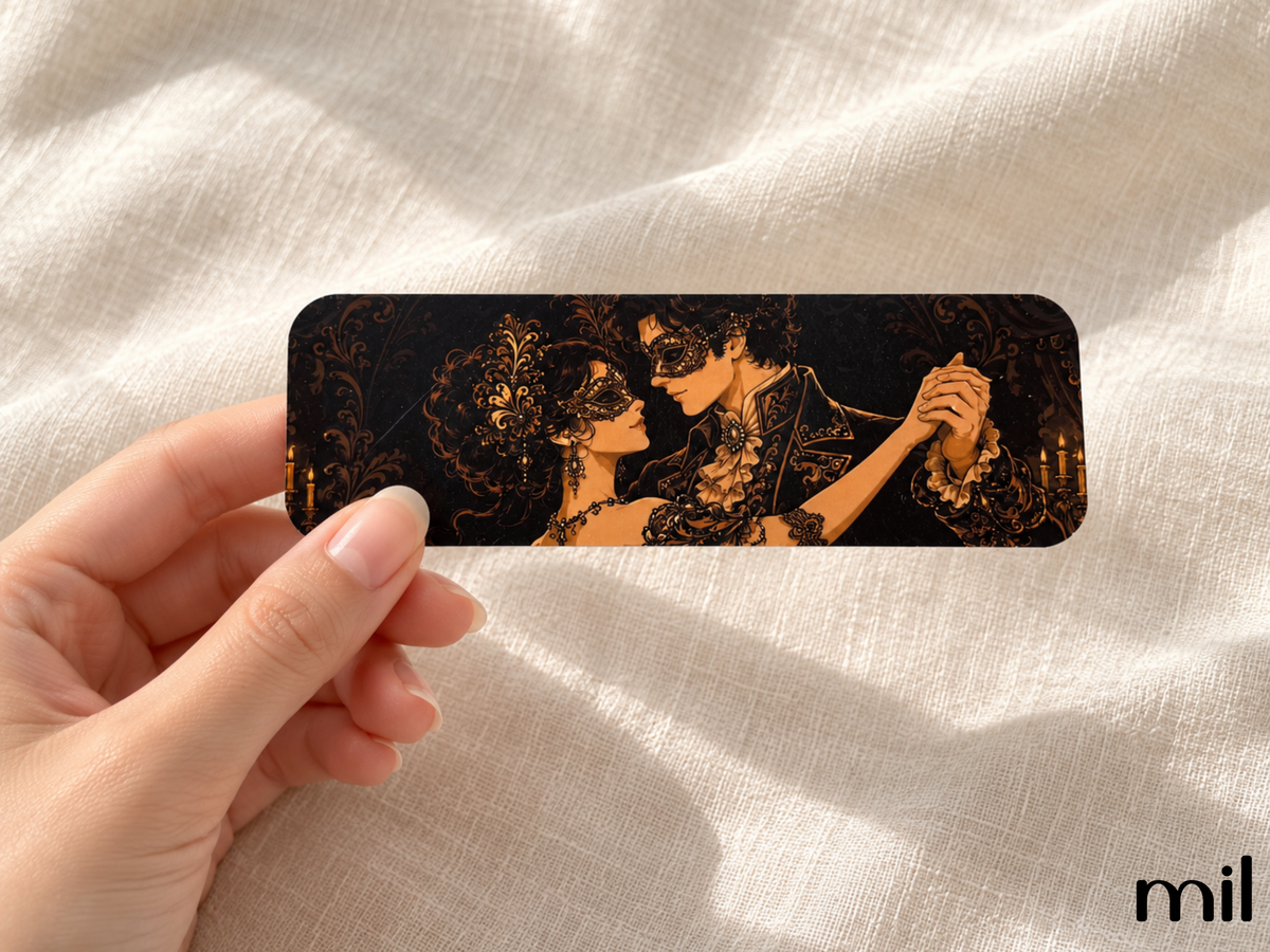 Masquerade Ball Romantic Trope Bookmark Set