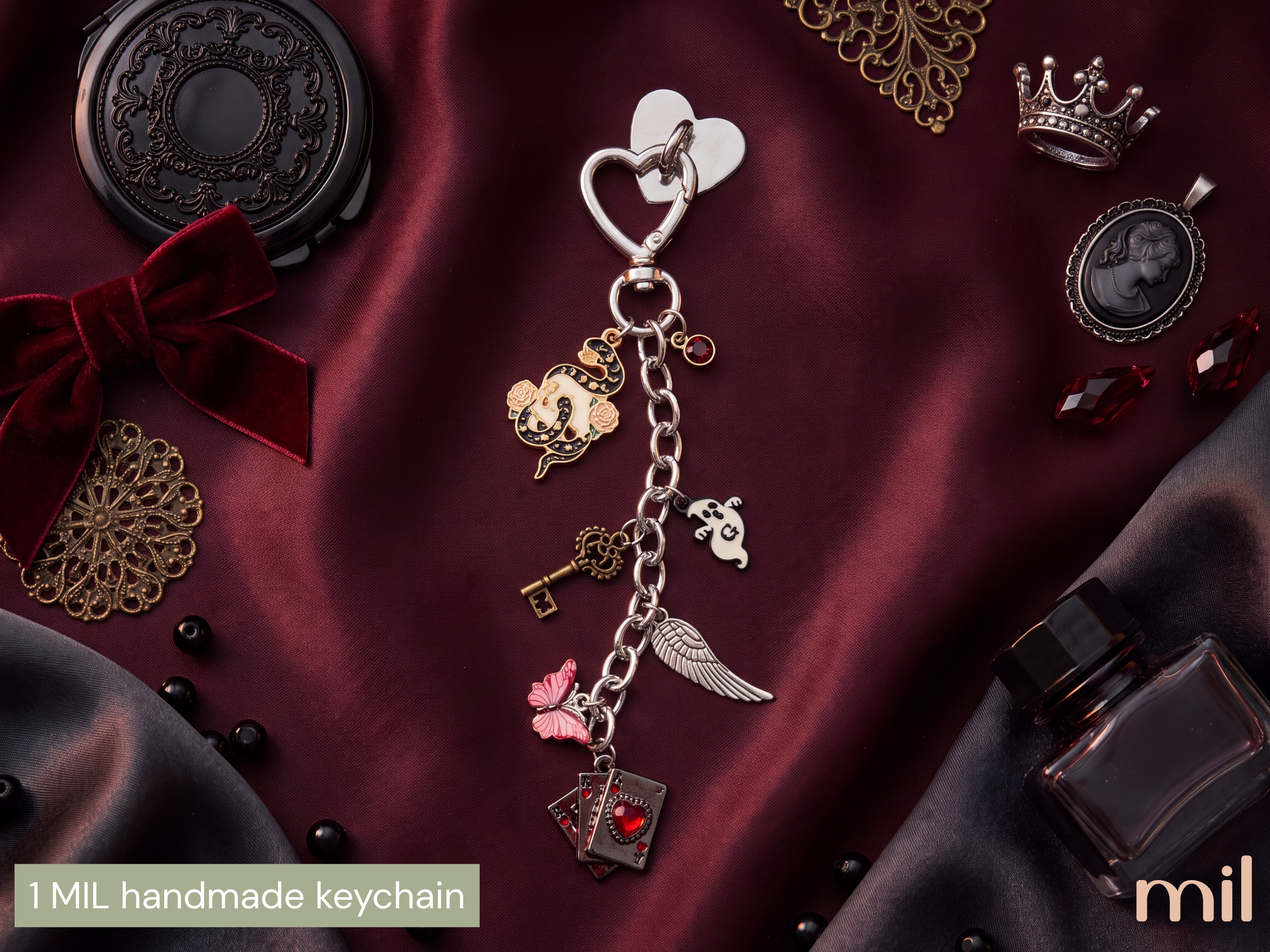 Dark Romance Kindle Insert and Accessories Bookish Bundle