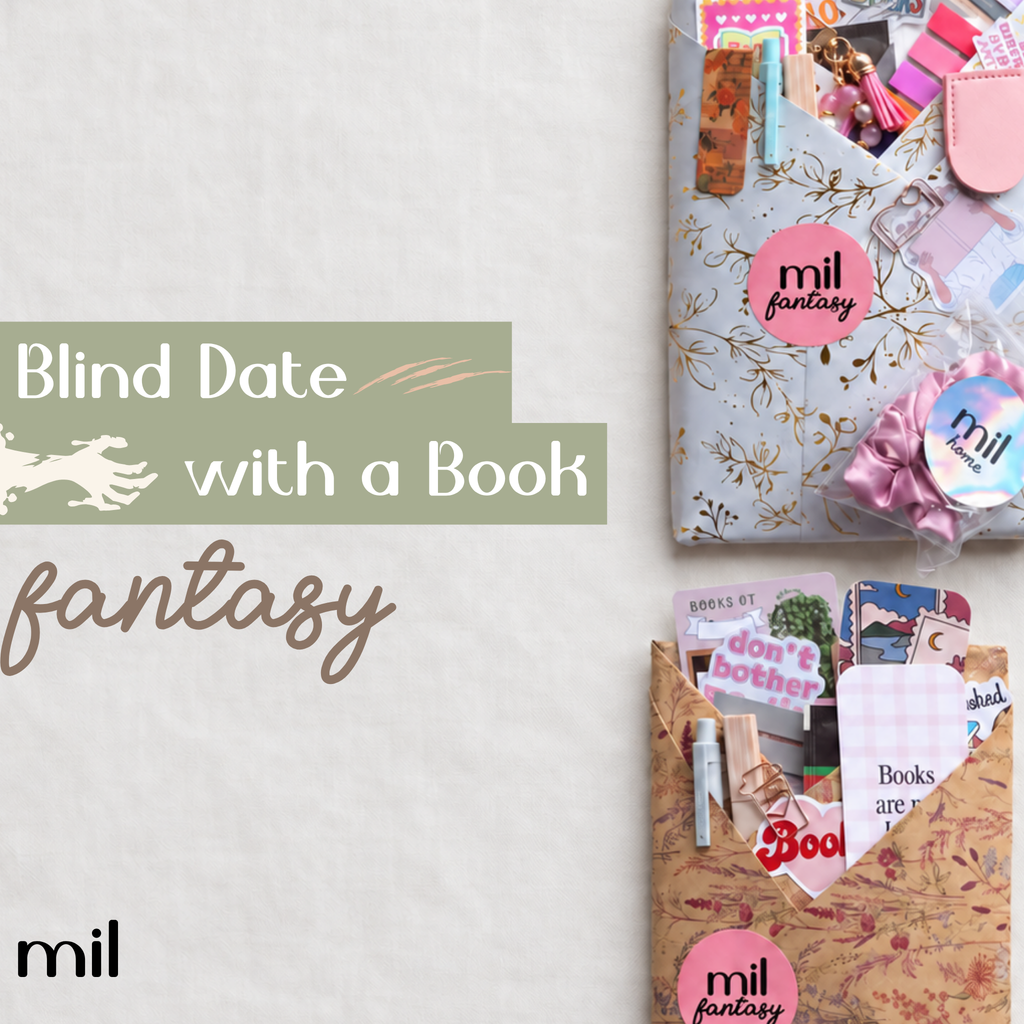 Blind Date With a Book: Fantasy | Fantasy Novel Gift Box With Bookish Accessories