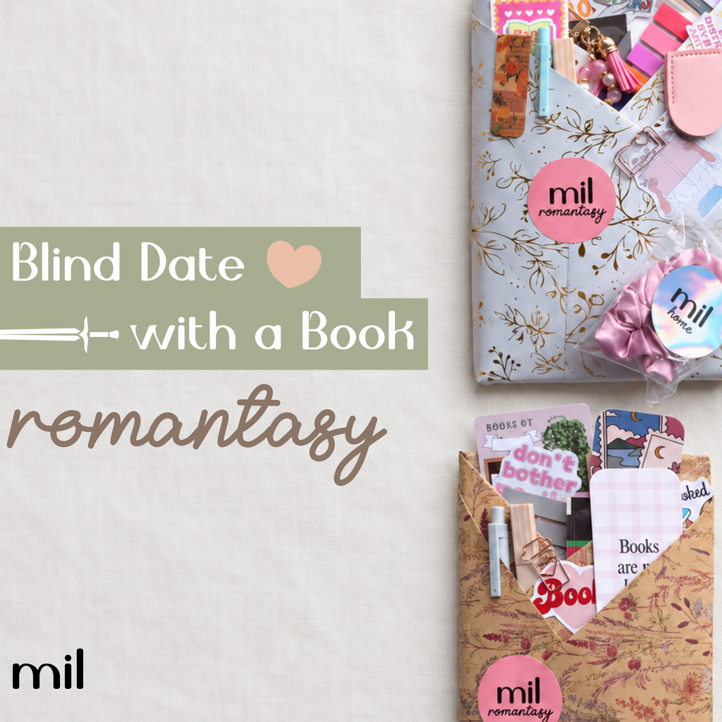 blind date with a book romantasy genre wrapped books