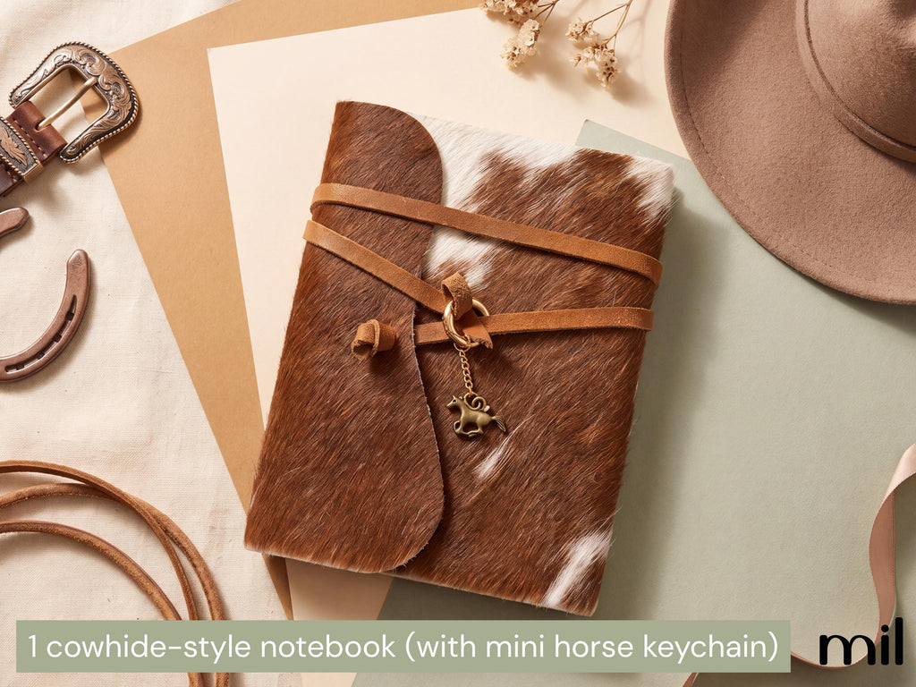 Ensemble de papeterie et accessoires « Cowboy Bookish » de qualité supérieure