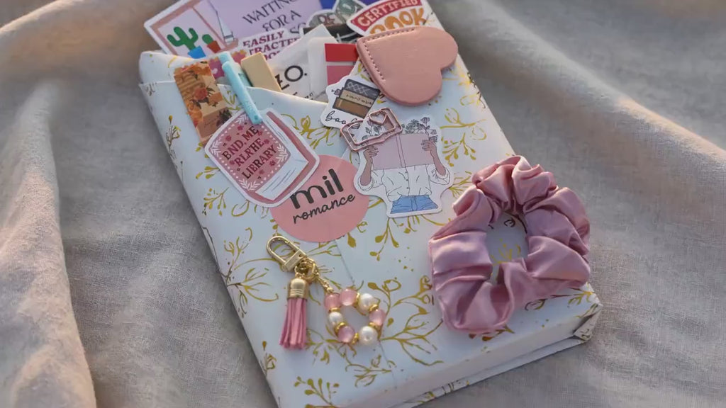 video showcasing basic and deluxe blind date with a book bundle packages